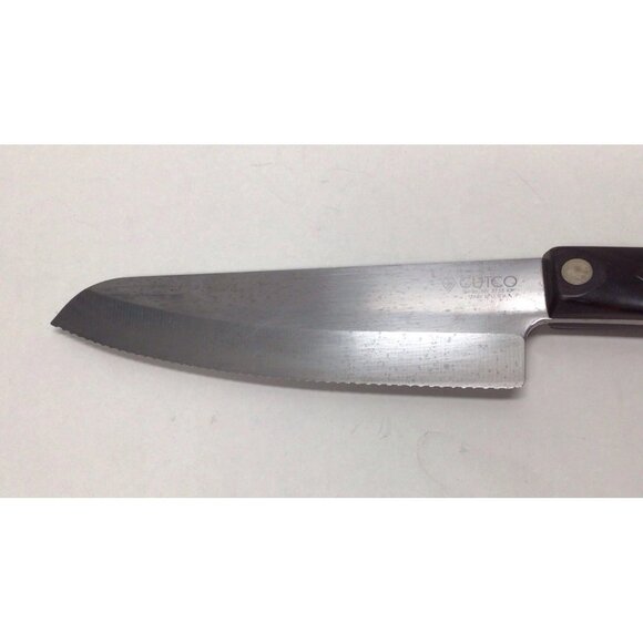 Cutco 3738 Hardy Slicer Classic Brown Handle Knife Made In USA - Picture 3 of 9